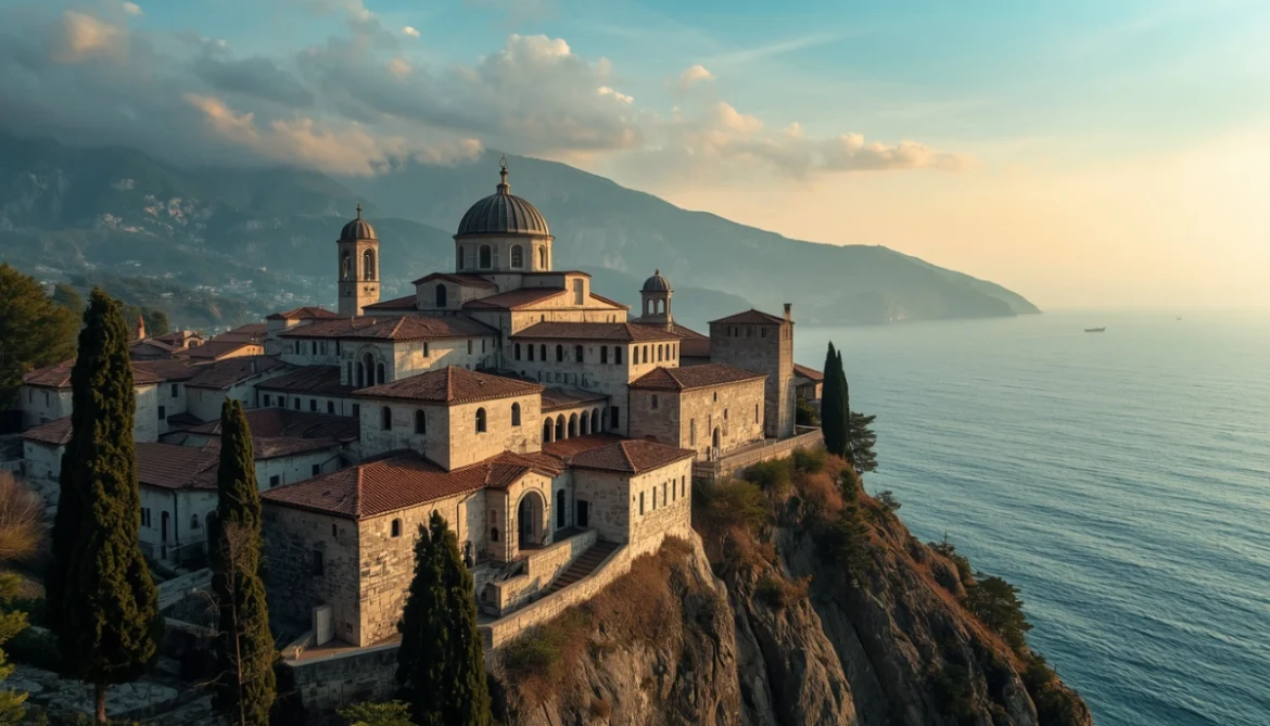 Mt Athos Greece Monastery